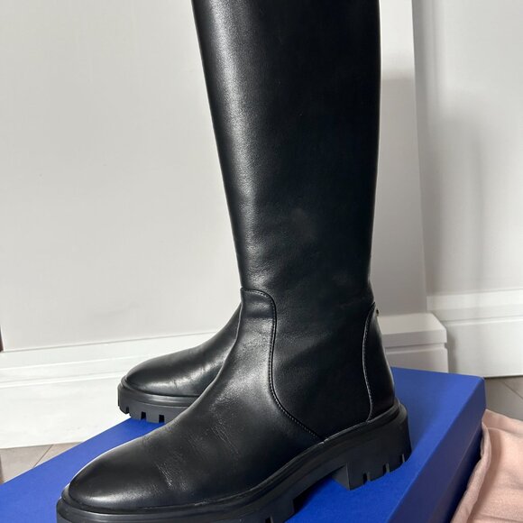 SOHO LEATHER KNEE-HIGH BOOT - Picture 8 of 11